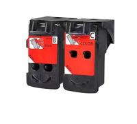 VVHKMSIL Impresión QY6-8002 QY6-8018 Compatible con Modelos de Impresora G1400 G1410 G1411 G2400 G2410 G2415 G3400 G3410 G3415 G4400 G4410(1Black 1Color)