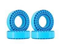 VVHKMSIL Insertos de Goma Universal de Ajuste de Goma Compatible con neumáticos de 1.9 "106-108 mm 4.19" Reemplazo del Mercado de Accesorios de OD(Blue)