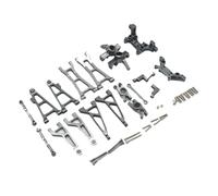 VVHKMSIL Juego de Piezas de Metal a Escala 1/16 16208 16209 16210 16889A H16v3 Compatible con Accesorios de Coche RC M163(Light Grey)
