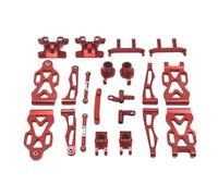 VVHKMSIL Kit de Piezas de Mejora de Metal y Piezas vulnerables Escala 1/16 Compatible con 16101 16102 16103 16104 16106 16201(Red)