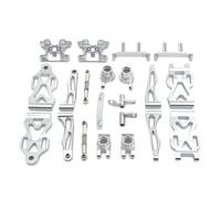 VVHKMSIL Kit de Piezas de Mejora de Metal y Piezas vulnerables Escala 1/16 Compatible con 16101 16102 16103 16104 16106 16201(Silver)