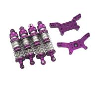 VVHKMSIL Kit de Soporte de Amortiguador de Aceite 14210 14209 RC1 14 Compatible con Accesorios metálicos de Coche de Control Remoto(Purple)