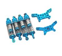 VVHKMSIL Kit de Soporte de Amortiguador de Aceite 14210 14209 RC1 14 Compatible con Accesorios metálicos de Coche de Control Remoto(Sky Blue)