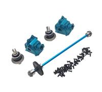 VVHKMSIL Kit diferencial de Caja de Cambios de Montaje de Eje de transmisión Central de Metal Mejorado Escala 1/14 Compatible con 144010 144001 144002(Sky Blue)