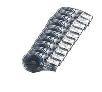 VVHKMSIL M21-750-499 Cartucho de Cinta de Nylon Black on White BMP21-PLUS PULSA PRINTOR(10 Pcs)