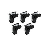 VVHKMSIL Papel de Etiqueta QL DK-11204 Compatible QL-550 570 580N 650TD 700 710W 720NW 800 810W 820NWB 1050 1050N 1060N 1100 1110NWB(5 Rolls)