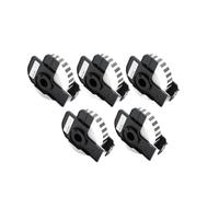 VVHKMSIL Papel térmico Compatible con la Serie de impresoras QL-500 500A 560 570VM 600 650TD 710W 550 570 580N 700 720NW 800 810W 820NWB 1050N 1115NWB(5 Rolls)