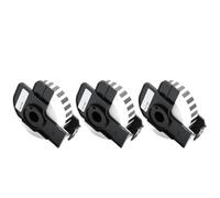 VVHKMSIL Papel térmico Compatible con la Serie de impresoras QL-500 500A 560 570VM 600 650TD 710W 550 570 580N 700 720NW 800 810W 820NWB 1050N 1115NWB(3 Rolls)