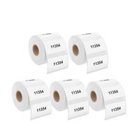 VVHKMSIL Pegatizas de dirección Compatibles con los Modelos de Fabricantes de Etiquetas 99012 99010 99014 11352 11355 11354 450 ATTRO Twin Turbo 5 Rolls(11354)