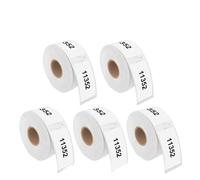 VVHKMSIL Pegatizas de dirección Compatibles con los Modelos de Fabricantes de Etiquetas 99012 99010 99014 11352 11355 11354 450 ATTRO Twin Turbo 5 Rolls(11352)