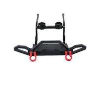 VVHKMSIL Piezas de Repuesto de Parachoques Delantero Compatibles con 1/12 H12Y H12Y Plus RC Control Remoto Coche Actualización de Metal(Black)