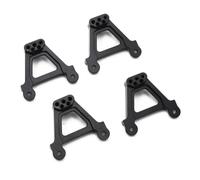 VVHKMSIL Soporte de Base de Amortiguador de Aluminio CNC para YK4082 Pro 1/8 RC Rock Crawler 12005(Black)