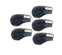 VVHKMSIL Tubo termocontraíble de poliolefina M21-187-C-342, 8,5 mm, 2,1 m, Negro sobre Blanco, Compatible con Paneles eléctricos, Sistemas de Control de mazos de Cables(10 Pcs)