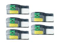 VVHKMSIL Versión de Chip Cartucho de Tela Nylon M21-750-499 Compatible con Modelos de Impresora de Etiqueta M210 M211 para el número de Pieza M21-750-499(5 Pcs)