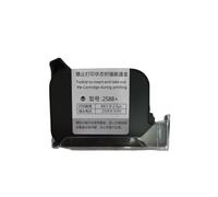 VVHKMSIL Vliaxh 2588 42ml Cartucho de Tinta de Impresora Negra Secado rápido 12 7 mm Altura de la Impresora de Mano Compatible Universal con Estampado de inyección de Tinta portátil