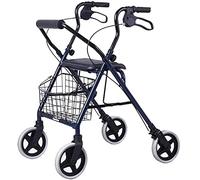 VVHUDA Ayuda para Caminar de Movilidad de Aluminio Marco para Caminar Plegable Ligero Altura Ajustable Andador para Ancianos Andador para Ancianos Small Gift