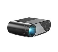 VVHUDA K9 Full 1080P LED portátil Juego de películas Cine en casa Mini proyector Beamer (opción multipantalla para teléfono Inteligente) (Color: versión básica K9) (versión básica K9) Small Gift
