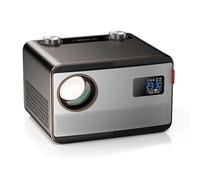 VVHUDA Proyector 5G LED 4K Vídeo Película Inteligente Android 600 ANSI Lúmenes Cine en Casa Proyectores Beamer (D como se Muestra) Small Gift