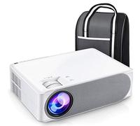 VVHUDA Proyector Completo de 630/630 W, Pantalla de sincronización de Cine en casa portátil 1080P para Oficina en casa pequeña (Color: actualización) (párrafo Ordinario) Small Gift