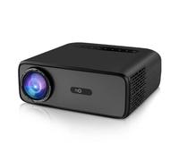 VVHUDA Proyector portátil de vídeo 1080P 2K 4K 6 Proyector Inteligente 3D de Cine en casa con Android (D como se Muestra) Small Gift