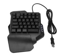 VVHUDA Teclado mecánico para Juegos con una Sola Mano, portátil, Negro, ingeniería, portátil, Profesional, e-Sports, Teclado para computadora de Escritorio, computadora portátil Small Gift
