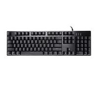 VVHUDA Teclado mecánico para Juegos, K550 104key Teclado mecánico para Juegos Efecto RGB Interfaz USB Teclado mecánico Accesorios de computadora para PC Computadora portátil Small Gift