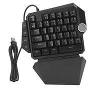 VVHUDA Teclado mecánico para Juegos, retroiluminación RGB con una Mano, 44 Teclas, para PC, teléfonos móviles y tabletas Small Gift