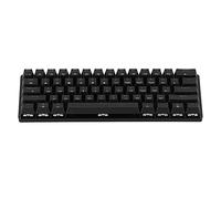 VVHUDA Teclado mecánico para Juegos, USB Compacto, 61 Teclas, portátil, Duradero, con Cable, retroiluminado, Teclado ergonómico, para computadora portátil con Windows, PC, Gamer Small Gift