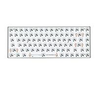 VVHUDA Teclado mecánico RGB de 84 teclas, 75% TKL con cable para juegos, kit de bricolaje con retroiluminación RGB, eje de interruptor de 3 pines y 5 pines intercambiable en caliente, conexión con