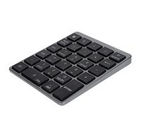 VVHUDA Teclado numérico Bluetooth de 28 Teclas, botón Flotante de conexión portátil de 10 m Teclado numérico Bluetooth para computadora portátil, computadora portátil, tabletas, Windows, teléfonos