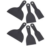 Vvikizy 6 Uds Herramientas Raspadoras de Pintura de Plástico, Esparcidor Raspador de Masilla de Pared de 2 3 6 Pulgadas para Reparación de Paneles de Yeso, Calafateo, Eliminación de