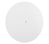 Vvikizy Actualización de la Alfombrilla del Tocadiscos para un Sonido y una Estética Más Completos para Reproductores de Discos de Vinilo de 12 Pulgadas (Blanco lechoso)