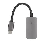 Vvikizy Adaptador de Interfaz Multimedia 4K Tipo C a HD, Estación de Acoplamiento de Aluminio Liviana para Computadoras Portátiles y Dispositivos Móviles, Uso Eficiente en la Oficina, 1 Pieza (Gris)