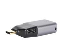 Vvikizy Adaptador de Interfaz Multimedia Portátil Tipo C a HD Duradero 4K 60 Hz Plug and Play para OS X Aleación de Aluminio 1 Unidad