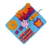 Vvikizy Alfombrilla para Olfatear Mascotas, Duradera, Fomenta Técnicas de Búsqueda de Alimento Natural, Almohadilla para Olfatear para Perros, Evita el Aburrimiento, Fácil de Limpiar, 27,2 X 22,4