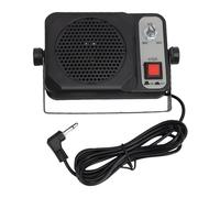 Vvikizy Altavoz Externo Resistente con Amplificador Integrado y Filtro de Ruido, Enchufe de 3,5 Mm, 1,5 W, 8 Ω para Radio CB, Radioaficionado, Radio de Coche, Plug and Play con To