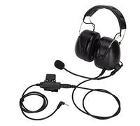 Vvikizy Auriculares con Cancelación de Ruido para 1S, 2S Walkie Talkie con U94 PTT, Resistentes para Coches de Carreras, Muelle, Minería