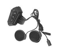 Vvikizy Auriculares para Casco de Motocicleta, Inalámbricos, Resistentes Al Agua, con Instrucción de Voz, para Cascos Todoterreno, 2000mah