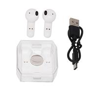 Vvikizy Auriculares Traductor de Idiomas, 5.3 Auriculares de Traductor Inalámbrico con 144 Idiomas Traducción en Línea, Control Táctil, Reducción de Ruido para el Negocio de Viajes de (Blanco)