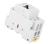 Vvikizy BCH8-63M 2P 63A 230V Contactor de CA Doméstico Compacto de Montaje en Carril DIN para Funcionamiento Silencioso para Uso Doméstico (2NO)