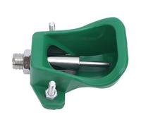 Vvikizy Bebedero, Bebedero Automático de Plástico Grueso y Acero Inoxidable para Lechones y Ovejas, con Estructura Estable para Evitar Que Se Vuelque