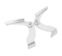 Vvikizy Bisagra de Asiento Marino de Aleación de Aluminio Pulido con Pivote Abatible hacia Arriba para Reposabrazos de Barco para Yate