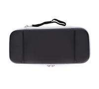 Vvikizy Bolsa de Almacenamiento, Estuche Rígido de Viaje de EVA Engrosado Mejorado con Marco de Goma Elástica y Franela Antiarañazos, para Accesorios de Consola de Juegos OLED Host