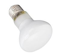 Vvikizy Bombilla de Lámpara de Calor para Reptiles E27 UVA, Lámpara Calefactora de Cerámica Blanca para Reptiles, Anfibios, Dragones Barbudos, Tortugas, Pitones Bola (Hermano)