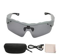 Vvikizy BT Audio Gafas de Sol, Gafas de Sol Deportivas Polarizadas Inteligentes con Altavoz de Oído Abierto y Control de Voz, para Hombres y Mujeres Que Viajan Corriendo Conduciendo