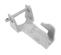 Vvikizy Cerradura de Enganche de Cuello de Cisne Cerradura de Remolque de Acoplador a Prueba de Robos de Alta Seguridad para Vehículos Recreativos, Metal 11x6-1/4x4-1/2 Pulgadas (Plata)