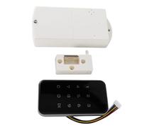 Vvikizy Cerradura Electrónica Digital con Teclado Táctil, Cerradura de Gabinete con Contraseña Inteligente ABS con Lector de Tarjetas sin Contacto, para Cajones, Casilleros Escola