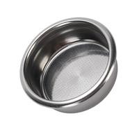 Vvikizy Cesta de Filtro de café No Presurizada de Acero Inoxidable de 58 Mm para Mejores Preparaciones para Verter sobre el café para Uso Doméstico (24 mm / 0,9 pulgadas de alto)