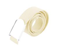 Vvikizy Cinturón de Pesas para Buceo, Nailon Grueso para Entusiastas del Buceo, Hebilla de Acero Inoxidable Duradera de 73,6 Pulgadas (Blanco)