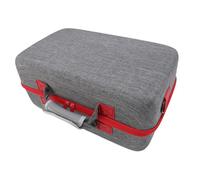 Vvikizy Consola de Juego Bolsa de Almacenamiento de Estuche de Viaje con Caparazón Duro con Correa de Hombro Ajustable Nylon a Prueba de Agua a Prueba de Agua para Accesorios de (Gris)